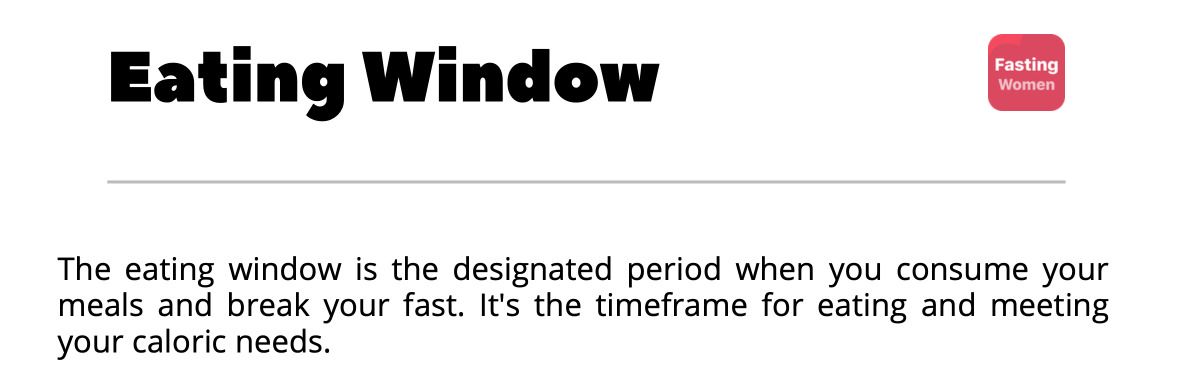 Master Your Eating Schedule: Discover the Optimal Eating Window with Our Intermittent Fasting 101 Guide - Get the PDF Today Illustrative diagram of the 8-hour eating window strategy from the 101 Intermittent Fasting PDF Guide, showing optimal times for meals to maximize weight loss and health benefits.